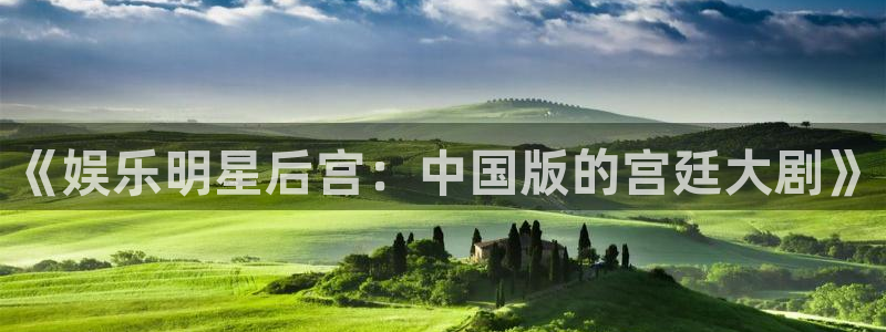 申慱sunbet苹果app：《娱乐明星后宫：中国版的宫廷大剧》